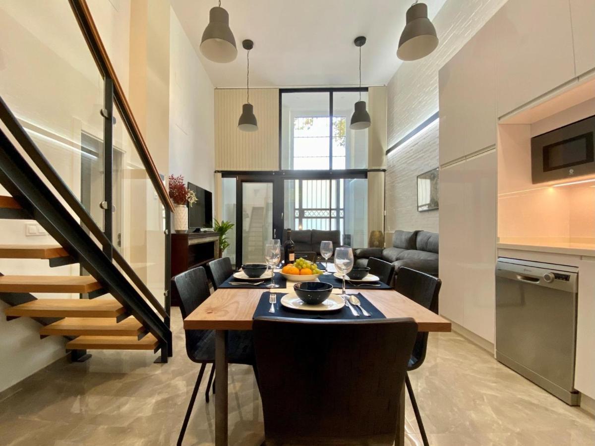 Apartamento Tr3 aparcamiento incluido familias loft almirante Sevilla Exterior foto